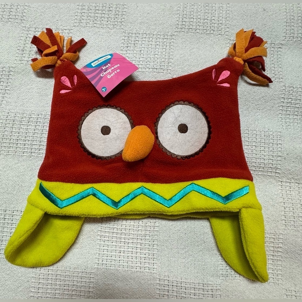 Colorful Owl Kids Hat